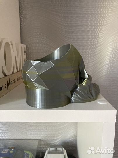 Кашпо череп