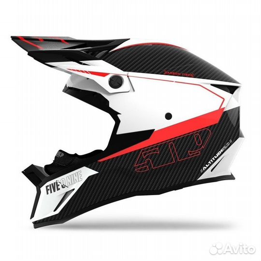 Шлем 509 Altitude 2.0 Pro Carbon 3K для снегохода