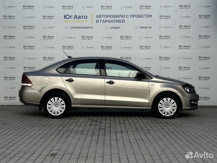 Volkswagen Polo 1.6 AT, 2018, 48 500 км