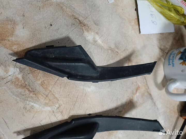 Накладка лобового стекла hyundai solaris 1