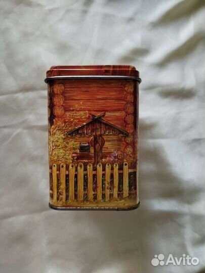 Жестяные банки для чая