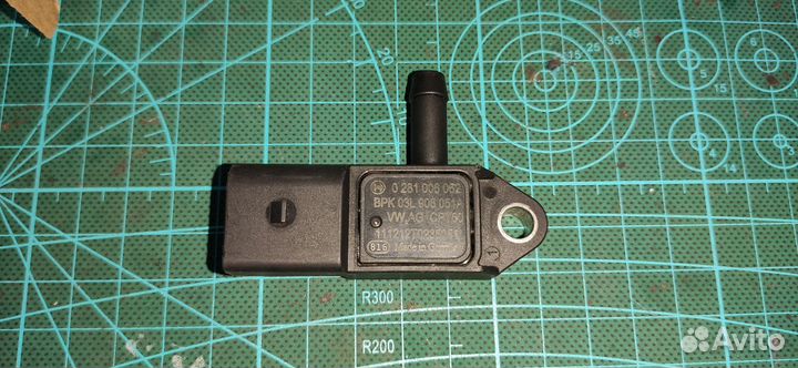 Датчик давления выхлопных газов VW
