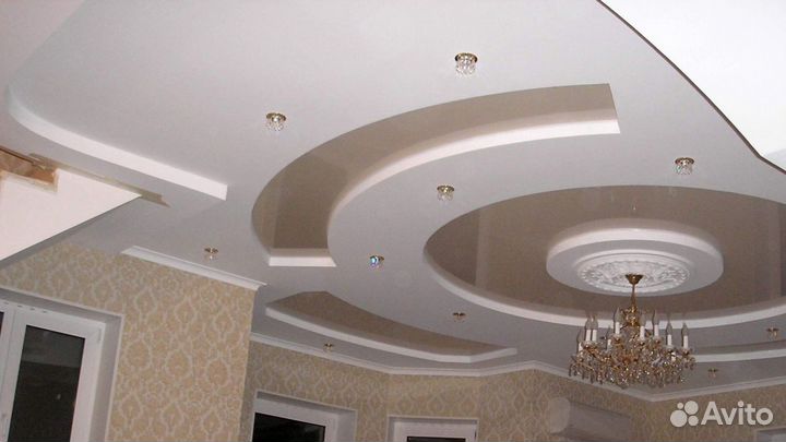 Натяжные потолки
