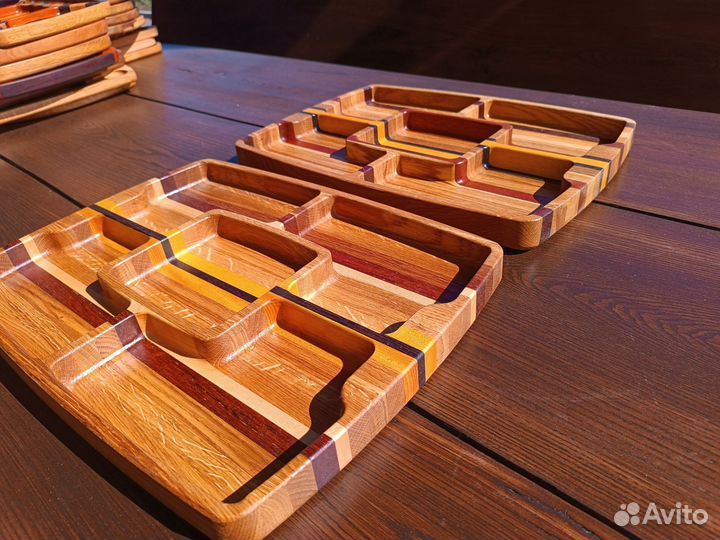 Менажница из дерева