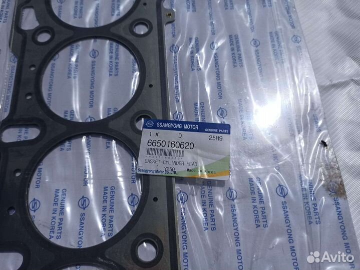 Прокладка гбц ssangyong