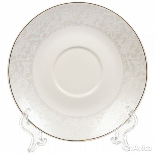 Фарфоровые чайные пары, набор 6 шт