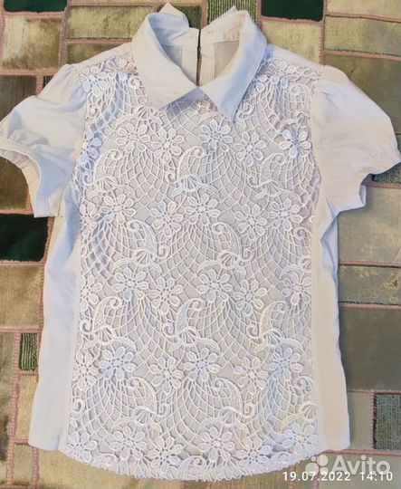 Блузка школьная