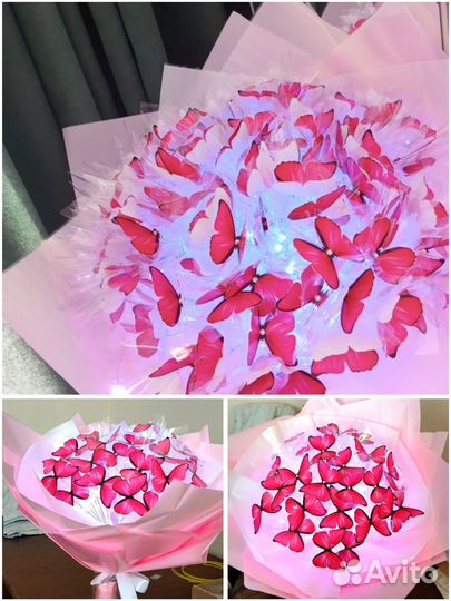 Букет из бабочек