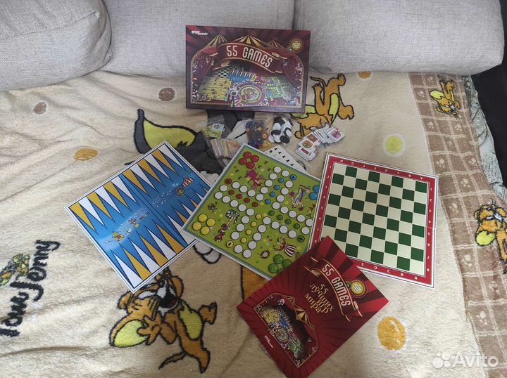 Настольные игры для детей и взрослых