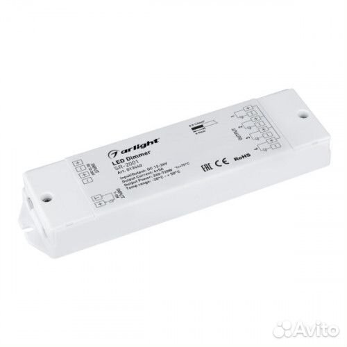 Диммер SR-2001 (12-36V, 240-720W, 1-10V, 4CH)