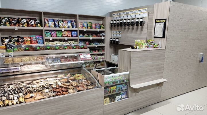 Магазин разливного пива, напитков, продукты