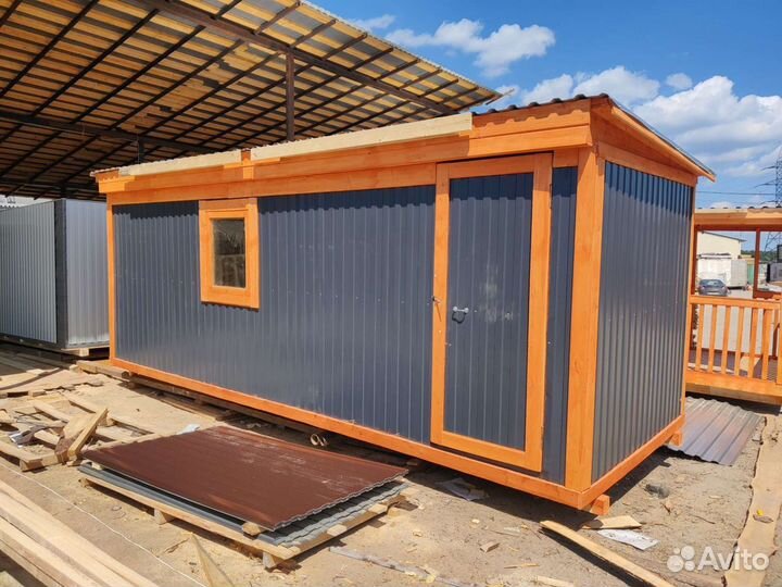 Бытовка вагончик 6м