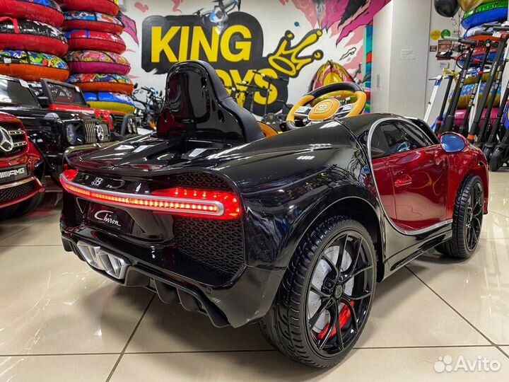Электромобиль Bugatti Chiron 2.4G 2WD 12V