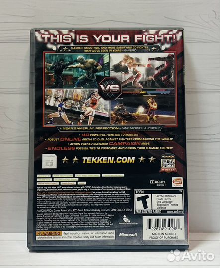 Игры Xbox 360: Tekken 6