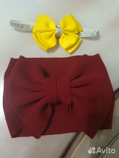 Повязки на голову для малышки