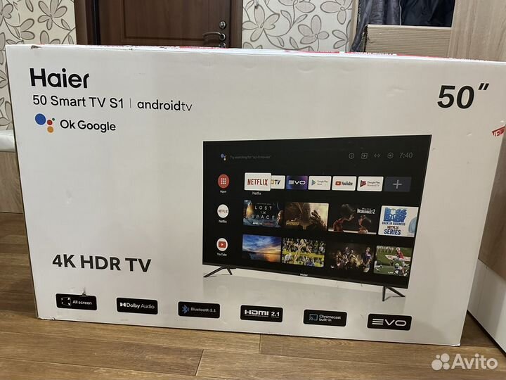Телевизор Haier 50 SMART TV S1(127 см) (новый)