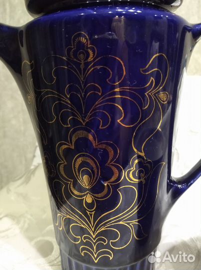 Фарфор Кобальт СССР, и Кувшин с символикой Олимп