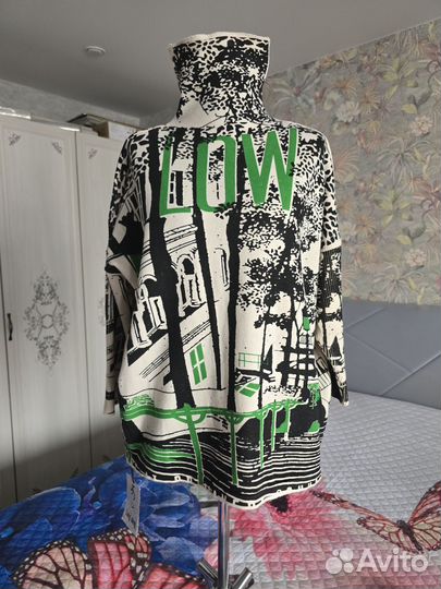 Свитер женский оверсайз с горлом