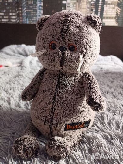 Игрушка кот басик 30 см оригинал