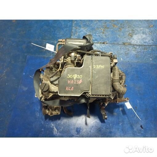 Двигатель двс с навесным suzuki alto HA23S K6A