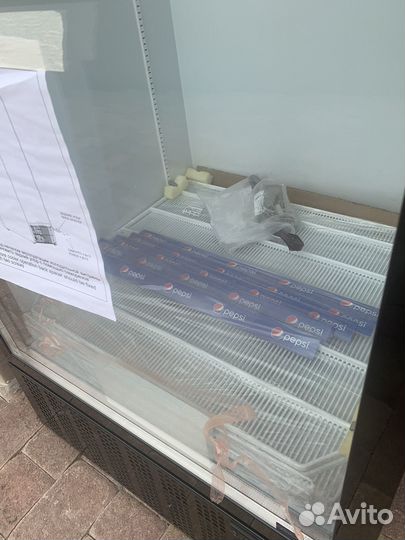 Витринный холодильник pepsi