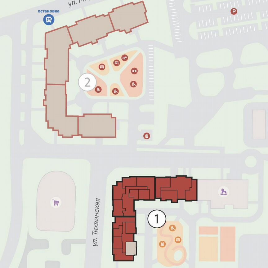 1-к. квартира, 44,7 м², 1/5 эт.