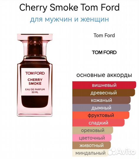 Духи Tom Ford Chery Smoke 50 мл