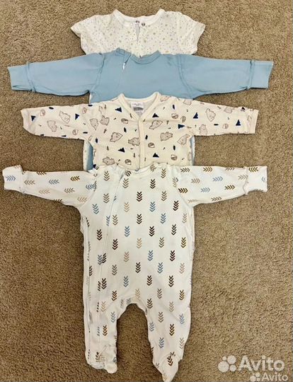 Пакет вещей для новорожденного 56 62