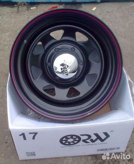 Диск ORW черный R16 5х139.7 ет -20