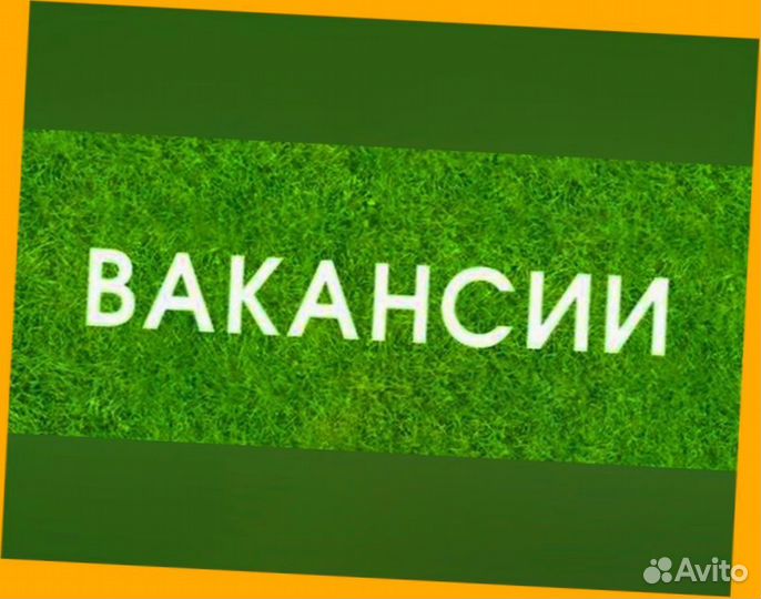 Подсобный рабочий Работа вахтой Жилье/Еда Аванс еженедельно