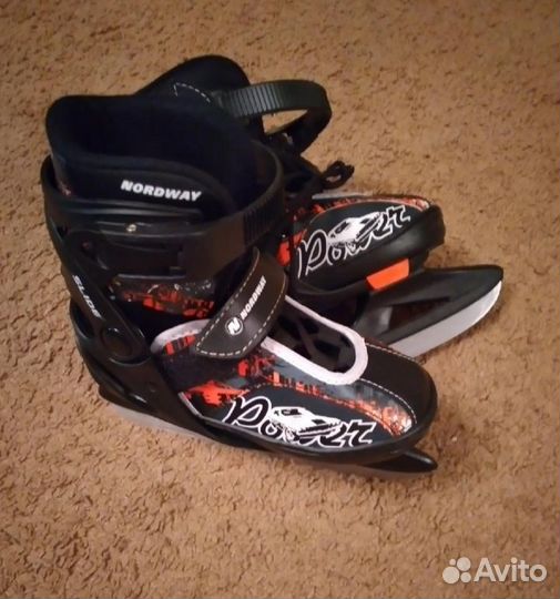 Коньки хоккейные детские