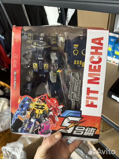 Робот-трансформер миниатюрный Сила Рей Вольт»