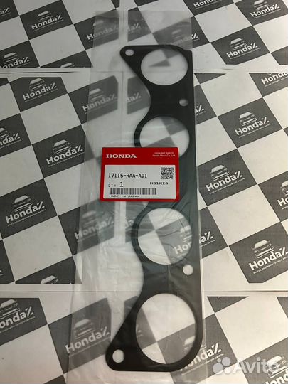 Прокладка впускного коллектора Honda Accord 7 2.4