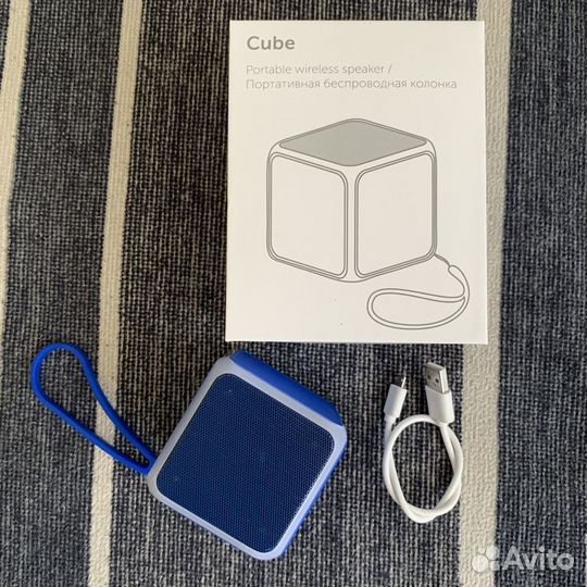 Портативная колонка bluetooth Cube