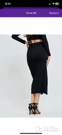 Юбка миди