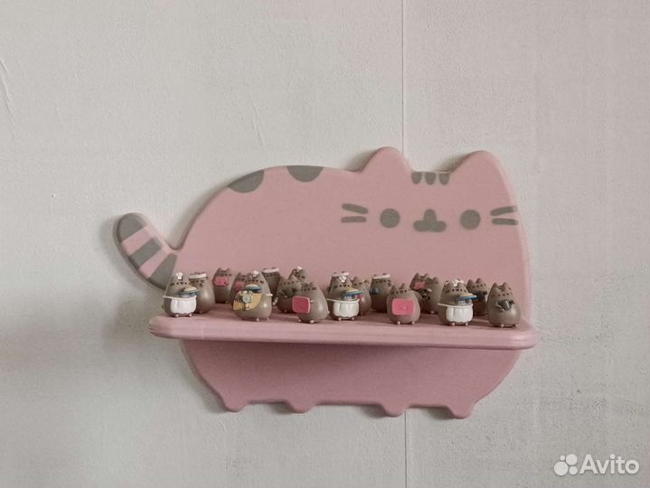 Pusheen cat полочка в детскую