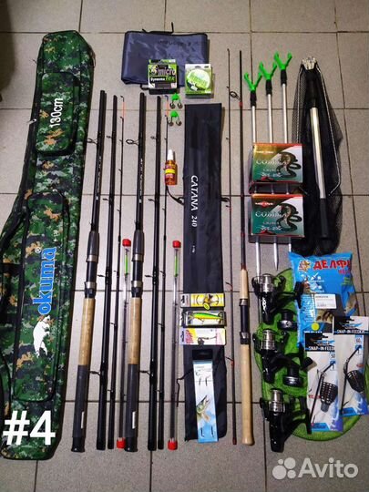 Фидерные наборы для рыбалки