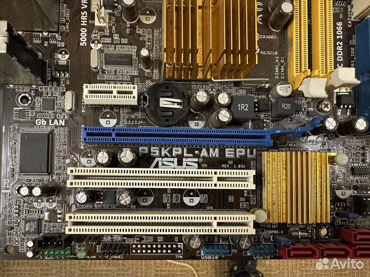 Материнская плата asus P5KPL-AM EPU