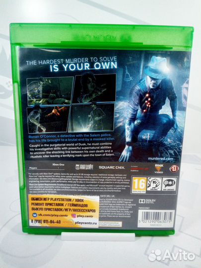 Диск для xbox ONE Murdered б/у с гарантией