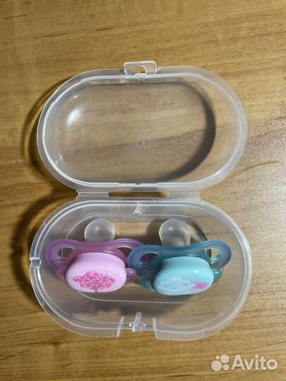 Пустышки силиконовые Philips Avent ultra air