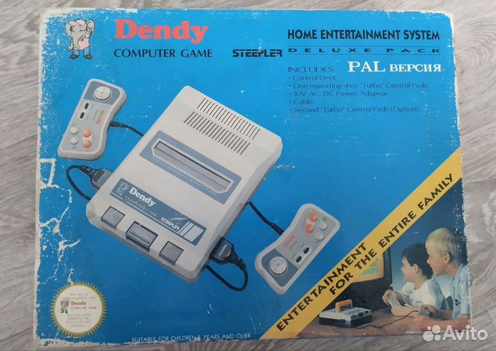 Dendy classic steepler и 12 картриджей
