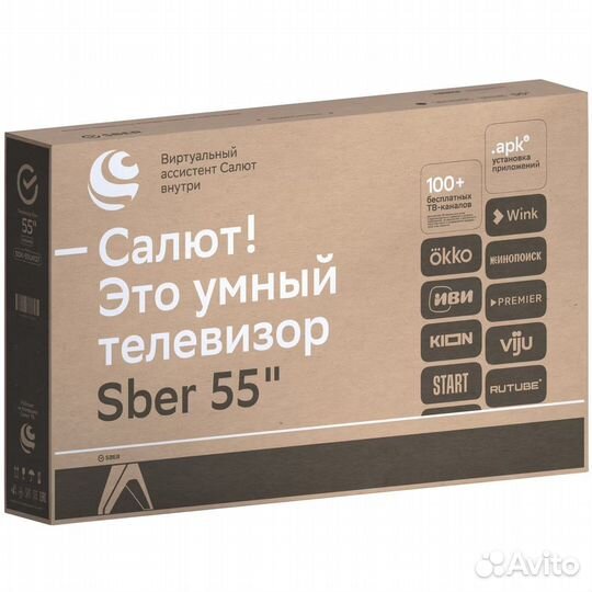 Телевизор Sber 55 4k