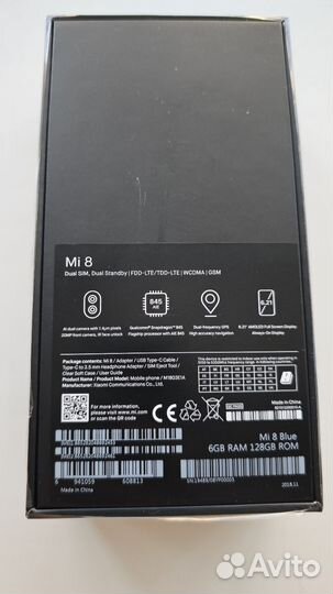 Xiaomi Mi 8, 6/128 ГБ