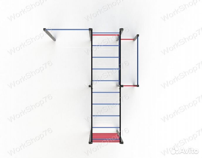 Уличный спортивный комплекс турник брусья