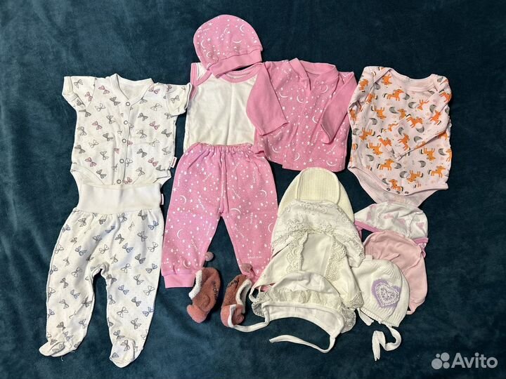 Вещи пакетом на девочку 56 62
