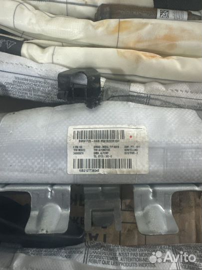 Падушки безопасности bmw f30 f36