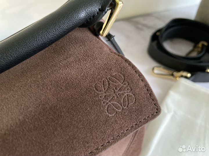 Сумка женская замшевая Loewe через плечо