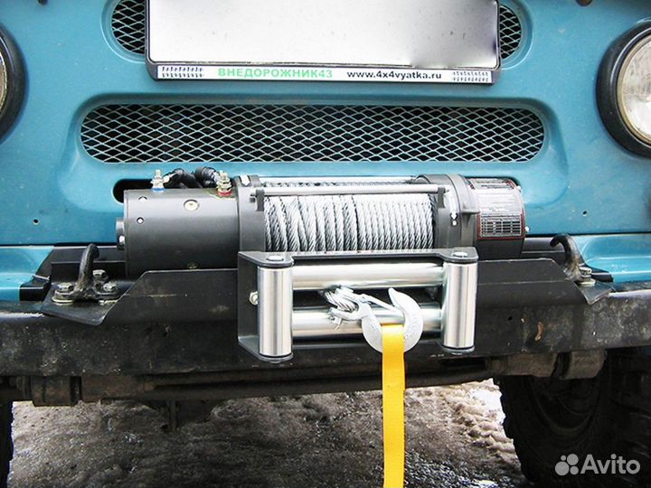 Площадка под лебёдку УАЗ Хантер