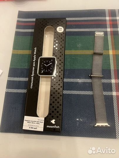 Стальной ремешок для часов Apple watch 38mm