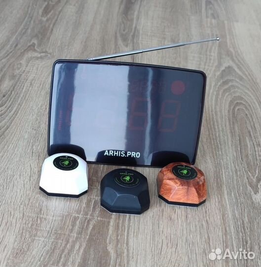 Кнопки вызова официанта модель Бургер и табло